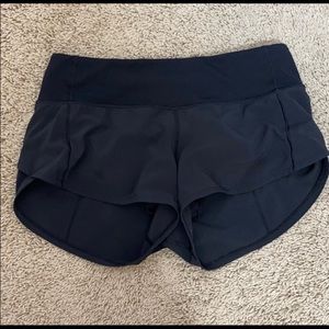 LULULEMON SPEED SHORTS 2.5”